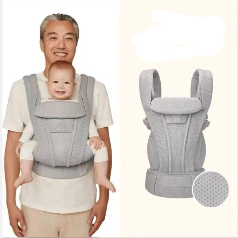 Porte-Bébé Ergonomique Deluxe – Multi-Positions Avant & Dos – Confort Renforcé 0-36 Mois (Jusqu’à 20kg)