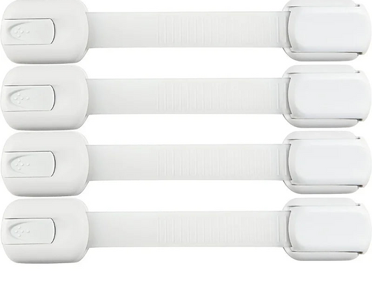 Loquet de Sécurité Bébé Réglable – Protection Enfant pour Placards et Tiroirs