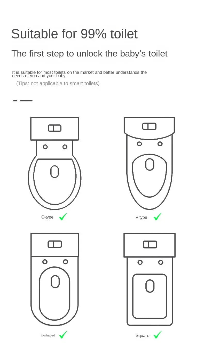 Réducteur de Toilette Bébé & Enfant Fille & Garçon
