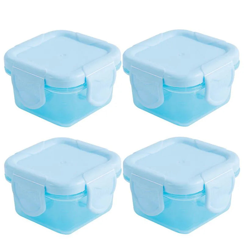 Boîtes de Conservation Hermétiques Sans BPA 60ml x4