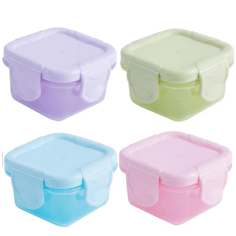 Boîtes de Conservation Hermétiques Sans BPA 60ml x4