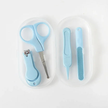 Kit Soin des Ongles 4 en 1 Nouveau-Né & Enfant Sécurisé