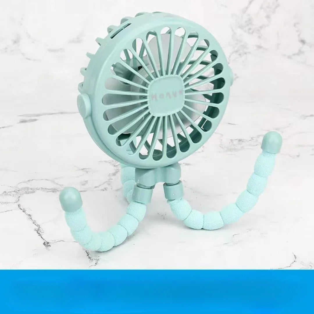 Ventilateur Bébé Sans Pales Rechargeable USB - Pliable & Multifonction
