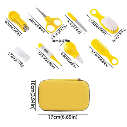 Kit Soin Bébé  – Trousse de Naissance Complète 8 Pièces