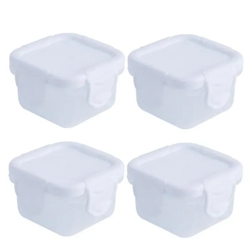 Boîtes de Conservation Hermétiques Sans BPA 60ml x4