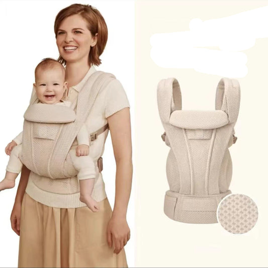 Porte-Bébé Ergonomique Deluxe – Multi-Positions Avant & Dos – Confort Renforcé 0-36 Mois (Jusqu’à 20kg)