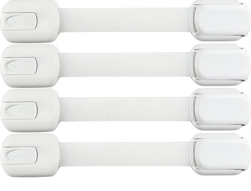 Loquet de Sécurité Bébé Réglable – Protection Enfant pour Placards et Tiroirs