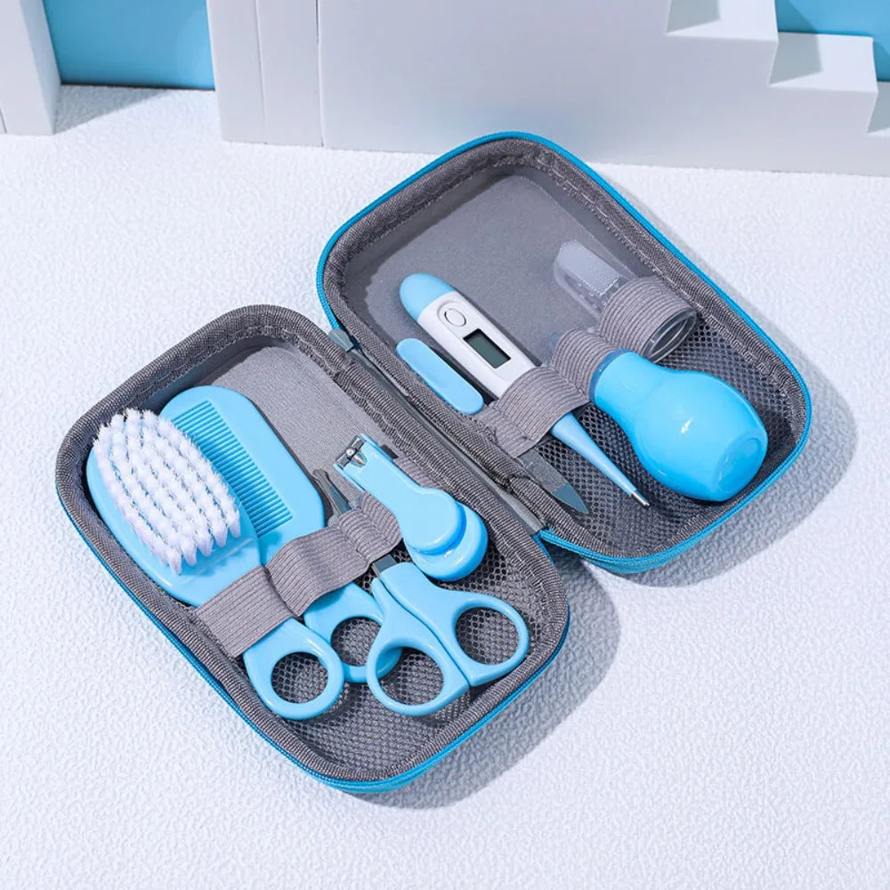 Kit Soin Bébé  – Trousse de Naissance Complète 8 Pièces