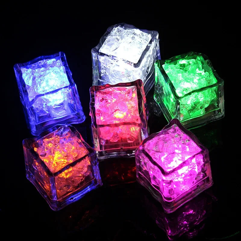 Décoration de Bain Enfant - Glaçons LED Lumineux Étanches