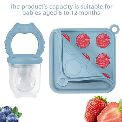 Mini Moule en Silicone pour Portions Fruits & Lait Maternel