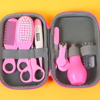 Kit Soin Bébé  – Trousse de Naissance Complète 8 Pièces