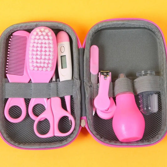 Kit Soin Bébé  – Trousse de Naissance Complète 8 Pièces