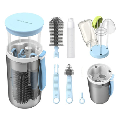 Kit Brosse Biberon Portable – Égouttoir & Accessoires