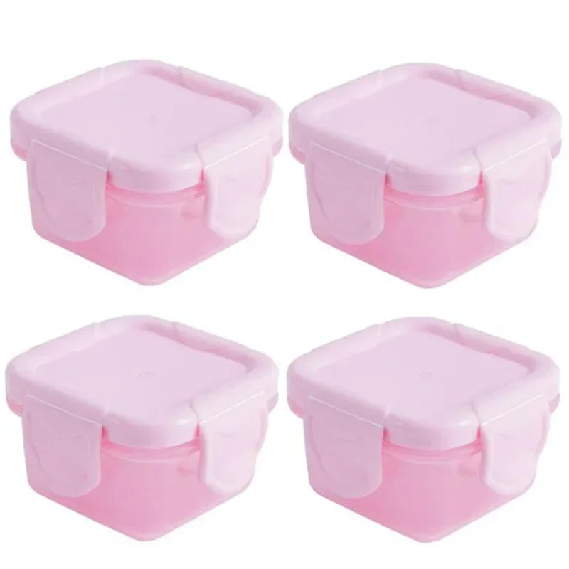 Boîtes de Conservation Hermétiques Sans BPA 60ml x4
