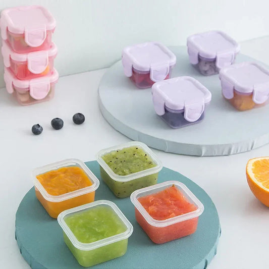 Boîtes de Conservation Hermétiques Sans BPA 60ml x4