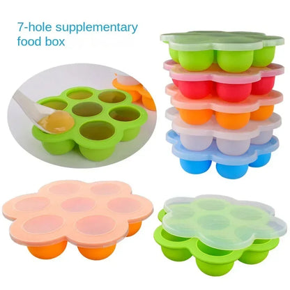 Moule Silicone Multi-Portions diversification alimentaire – Congélation de Repas & Compotes Sans BPA