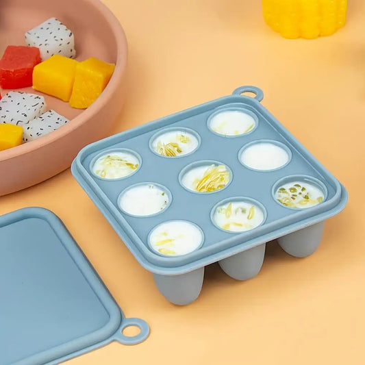 Mini Moule en Silicone pour Portions Fruits & Lait Maternel