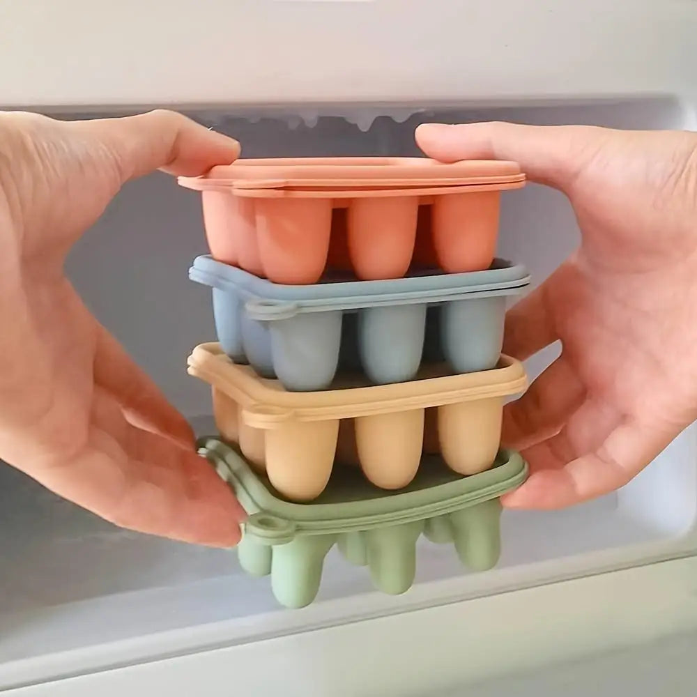 Mini Moule en Silicone pour Portions Fruits & Lait Maternel