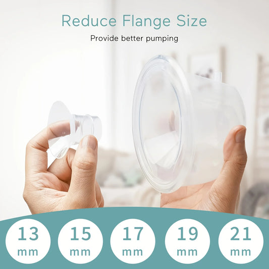 Kit de Mesure et Inserts pour Tire-Lait – 10 Pièces Silicone (13 à 21 mm)