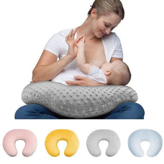 Coussin d’Allaitement Bébé en Forme U – Déhoussable