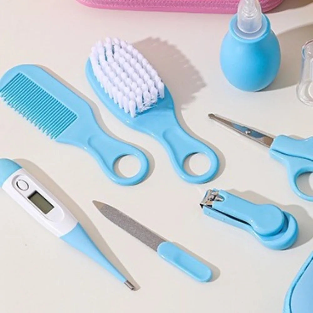 Kit Soin Bébé  – Trousse de Naissance Complète 8 Pièces
