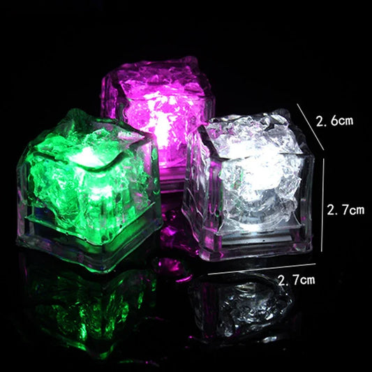 Décoration de Bain Enfant - Glaçons LED Lumineux Étanches