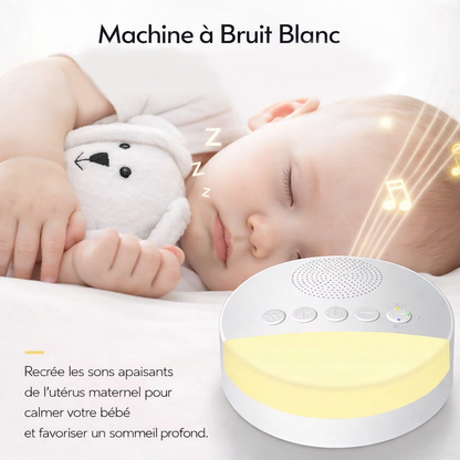 Veilleuse à bruit blanc - Minuterie - Rechargeable USB